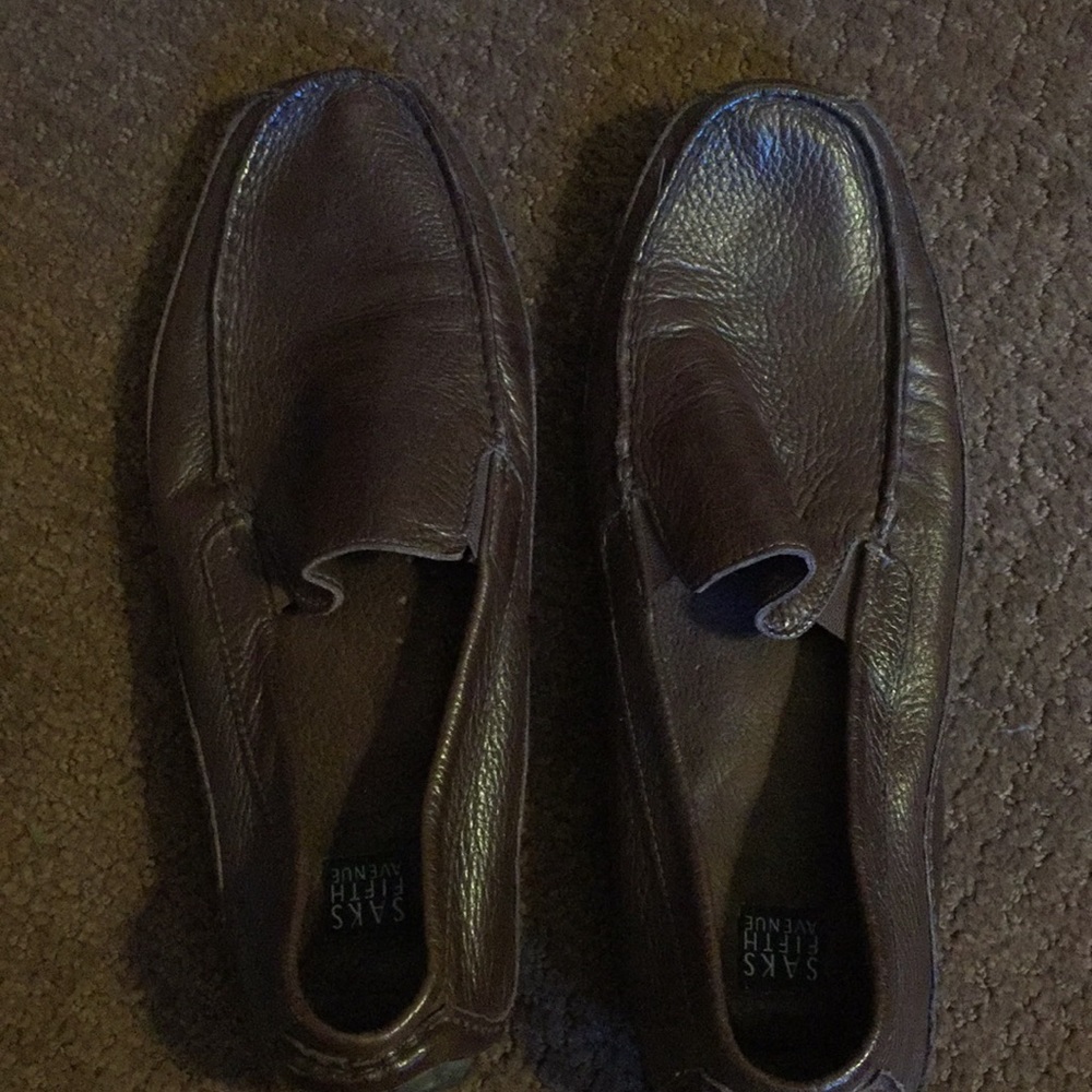 Brown leather men’s size 11 shoes